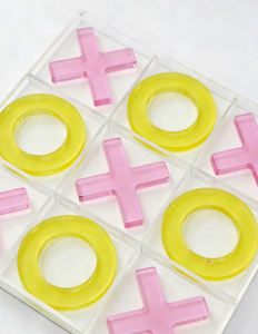 Tablero de Juego de <span class=keywords><strong>Tres</strong></span> <span class=keywords><strong>en</strong></span> <span class=keywords><strong>Raya</strong></span> de Acrílico, Adecuado para Actividades Educativas y de Entretenimiento Familiar <span class=keywords><strong>en</strong></span> Interiores para Niños y Padres - Product Image 5