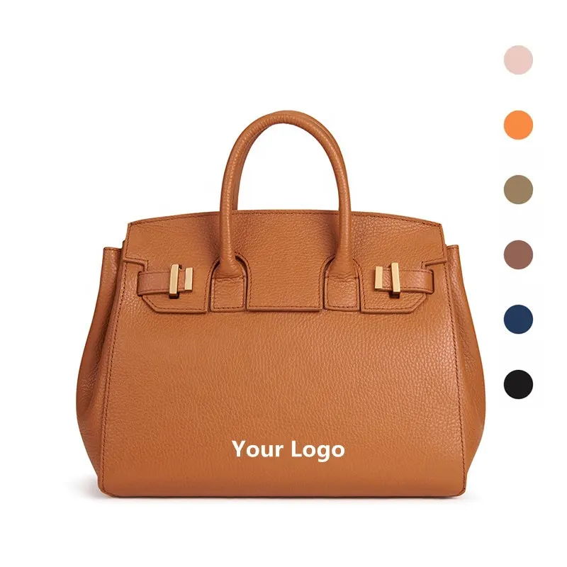 Customized Fashion Designer Pu Leather Ladies Hand Bags Tote Bags Vegan Top Handle Female Classic Handbags For Women Luxury