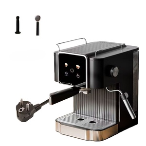 Cafetera Semiautomática Italiana de 20 Bares - Máquina de Espresso Doméstica de Alta Presión de Acero Inoxidable con Función de Espuma de Leche - Product Image 4