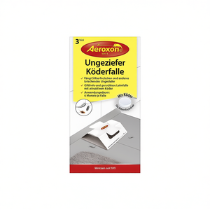 Trampa de Cebo para Insectos Aeroxon, Paquete de 3, para Pez Plateado y Plagas Rasteadoras, Trampa de Pegamento No Tóxica con Atractivo - Product Image 2