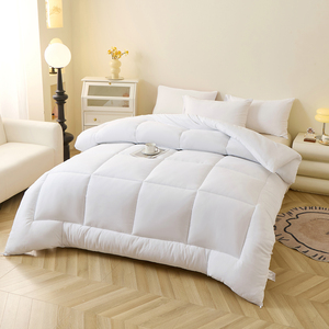 Ensemble de couette matelassée en polyester super douce et chaude pour hôtel, maison, luxe, literie toutes saisons, taille personnalisée - Product Image 1