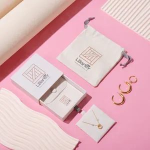 Ячмень на заказ дизайн оптовая продажа бумажный роскошный браслет ювелирные изделия подарочная упаковка коробка с логотипом серьги Упаковка