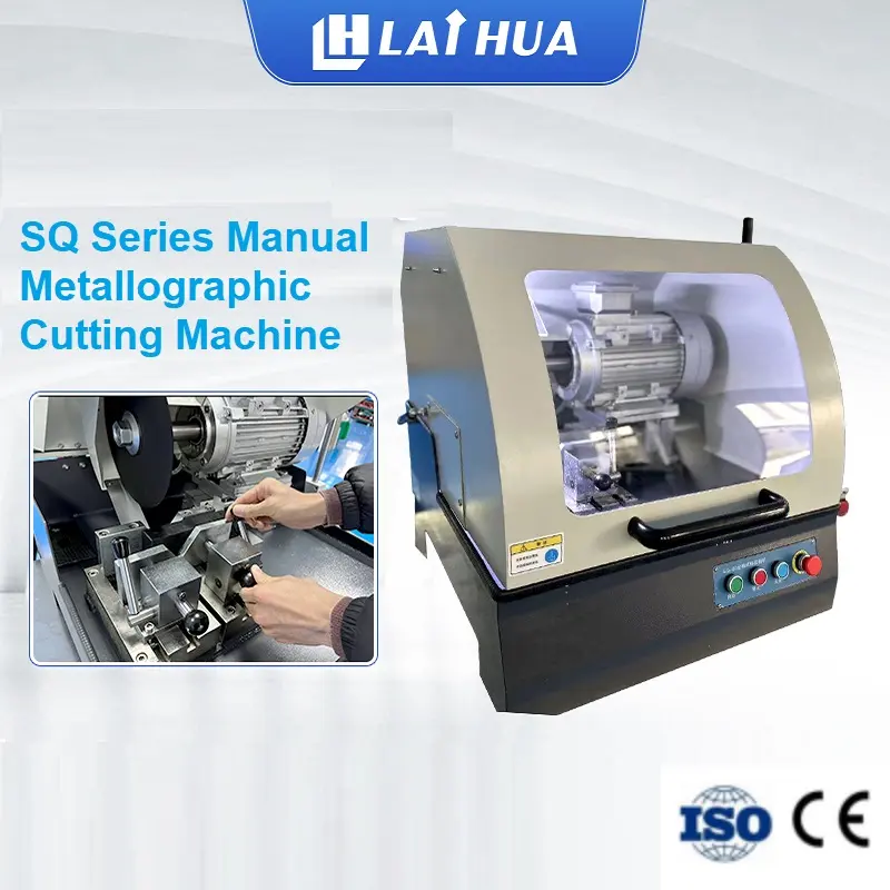 Laizhou Laihua roue de coupe métallographique intelligente SQ-60/80 /100 machine de découpe de précision