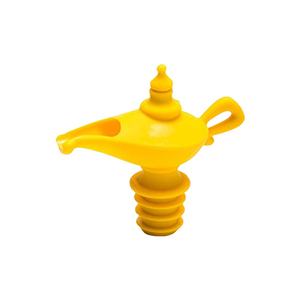 Magische <span class=keywords><strong>Genie</strong></span> Lamp Fles Stop Lekvrije Siliconen Wijn/Olie Schenker Met Vakantie Decor Essentiële Keuken Accessoire - Product Image 6