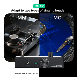 Усилитель-микшер для проигрывателей винила BHA PH-3EQ-MM/<span class=keywords><strong>MC</strong></span> со стереоинтерфейсом RCA, для студийного использования, оптовая цена от производителя (12 лет на рынке), OEM, CE, FCC - Product Image 3