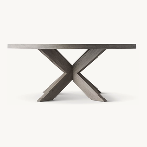 <span class=keywords><strong>Salle</strong></span> à <span class=keywords><strong>manger</strong></span> Offre Spéciale américaine Sassanid Top Ranking Base géométrique 1960S Table à <span class=keywords><strong>manger</strong></span> ronde française X-Base - Product Image 2