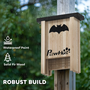 Nichoir en bois pour chauves-souris, conçu pour l'extérieur, facile à accrocher et idéal pour les chauves-souris s'abriter - Product Image 5