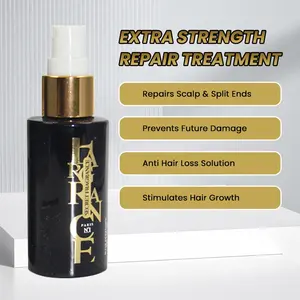 Etiqueta privada Orgánica S & F Producto antipérdida de cabello Tratamiento para el crecimiento del cabello Aceite de suero de crecimiento rápido del cabello para mujeres negras