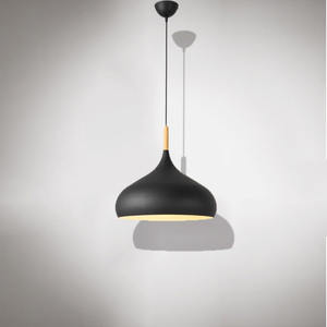 Lampe Led suspendue industrielle en fer au design <span class=keywords><strong>Vintage</strong></span>, forme circulaire, luminaire décoratif d'intérieur, idéal pour un Loft ou une salle à manger - Product Image 4