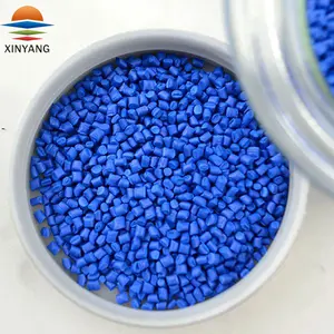 Chemisch Blauw Masterbatch Kleur Huisdier Voor Plastic
