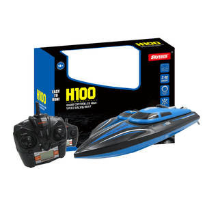 Barca RC Flyxinsim <span class=keywords><strong>Skytech</strong></span> H100 2.4GHz 4 Canali ad Alta Velocità con Telecomando e Schermo LCD, Nave RC Hobby - Product Image 2