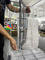 Présentoir de cartes gradées RAY YI en acrylique BGS, portable, anti-UV, écologique, recyclable, à 9 emplacements, facile à assembler