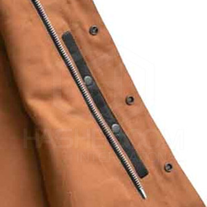 Gilet en cuir classique respirant pour homme, léger, décontracté, pour l'hiver, vêtement d'extérieur, OEM/ODM disponible, couleurs personnalisées, logo personnalisé - Product Image 5