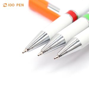 Stylos à <span class=keywords><strong>bille</strong></span> multifonctionnels personnalisés avec logo 2024, en plastique, largeur d'écriture 1,0 mm, lots en stock à prix avantageux - Product Image 4