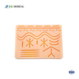 Módulo de Práctica de Sutura de Piel con Múltiples Heridas para Estudiantes de Medicina, Kit de Modelo de Entrenamiento de Silicona, Maniquí Anatómico de PVC para Exportación - Product Image 1