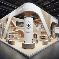 Stand d'exposition modulaire personnalisé MEGA Modern Fashion Pop Up Store pour événement professionnel
