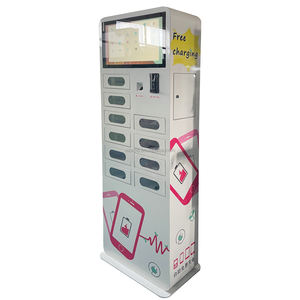 Máquina Expendedora de estación de carga ultrarrápida de batería de teléfono móvil personalizada con cable y estación de carga aceptador de monedas - Product Image 2