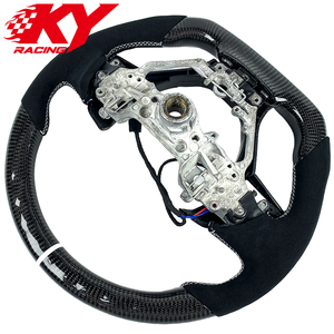 Volant sport en cuir et fibre de carbone personnalisé pour Lexus RX RX350 RC RC350 RCF GS GSF GS350 IS ISF NX ES - Product Image 3