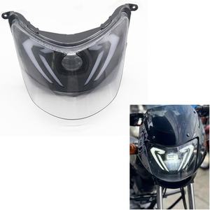 Stock prêt <span class=keywords><strong>moto</strong></span> tout-terrain rénovation phare LED feux de croisement feux de jour pour BOXER CT100 - Product Image 1