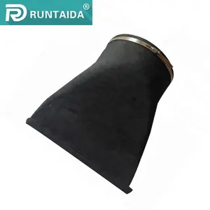 Válvula de retenção de descarga de esgoto epdm neoprene, válvula de retenção de borracha