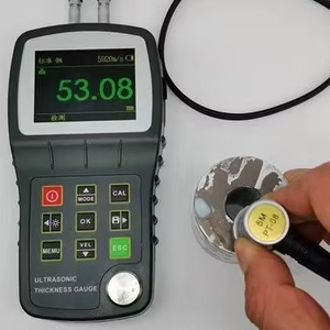 Siêu âm đo độ dày nhựa thủy tinh kim loại tấm thép ống tường Độ dày đo độ dày Tester - Product Image 1