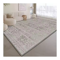 Épais Vintage imprimé tapis tapis moelleux pour salon textiles de maison tapis personnalisés salon grand tapis de salon