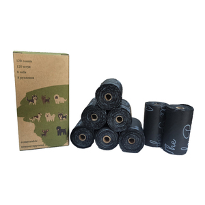 Sacs à crottes pour chien extra épais et résistants, 100% étanches, biodégradables et écologiques pour les déchets de chien - Product Image 4