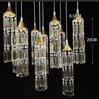 Lustre LED en acrylique pour plafond de mariage avec alimentation CA, lumière blanche pour la décoration de la salle