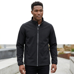 Veste Softshell Homme Hiver à Capuche Imperméable Coupe-Vent Manches Longues Style Baseball Décontractée Sportive Extérieur Tendance Urbaine - Product Image 1