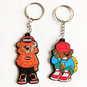 Custom Soft Plastic Pvc Key Holder <b>Personalized</b> logo 2d 3d Shaped Pvc <b>Keychains</b> - Product Image 4