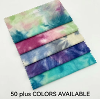 ANONO Großhandel anpassbare Baumwolle Tie Dye Single Jersey Stricks toff Digitaldruck Stoff für T-Shirt Kleidung