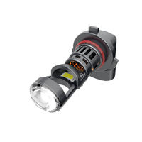 HQ18 Nouveau design Mini projecteur 1:1 Lentille H4 H7 H11 9005 9006 9012 Phare LED CE