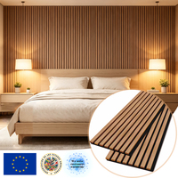 Paneles Acústicos de Lujo para Decoración Interior de Concesionarios de Automóviles con Chapa de Madera Real, Soporte para Compras al por Mayor y Precio con Alto Retorno de la Inversión
