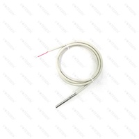 Sonda de Acero Inoxidable Impermeable de Rango de Temperatura Ultrabaja PT100 PT1000 RTD, Sensor de Temperatura para Monitoreo de Cadena de Frío
