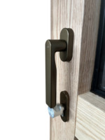Porte en bois de qualité supérieure Penjoy, porte à charnières en bois recouvert d'aluminium, isolation thermique, imperméable, fibre de verre, appartement, salon