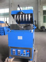 Petite machine commerciale de fabrication de cône de crème glacée de biscuit de sucre de gaufre