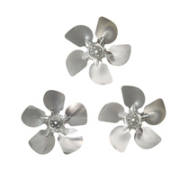 Moteur de ventilateur en aluminium moulé usiné CNC, pale de ventilateur en alliage d'aluminium, moteur dédié pour petite friteuse à air et machine de séchage