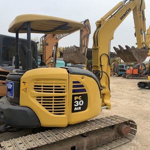 Mini-excavatrice d'occasion de 3 tonnes, Komatsu 30mr, excavatrice d'occasion à bon prix - Product Image 1