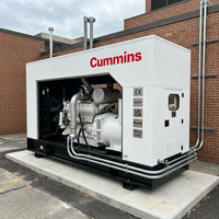Générateur diesel silencieux à châssis ouvert EPA Cummins Weichai 30kVA 40kVA 50kVA avec ATS, refroidissement par eau, faible bruit, pour alimentation de secours domestique