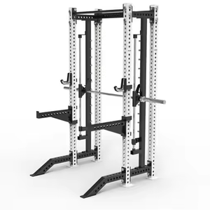 Rak Squat Fitness komersil, pelatih fungsional Kombo mesin <span class=keywords><strong>Smith</strong></span> rak Squat dalam satu mesin Multi fungsi - Product Image 1