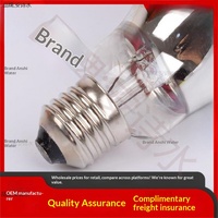 Lampe chauffante spirale pour buffet, surface rugueuse, couleur rouge, pour maintien au chaud des aliments, en aluminium isolé sous film plastique, pour exposition