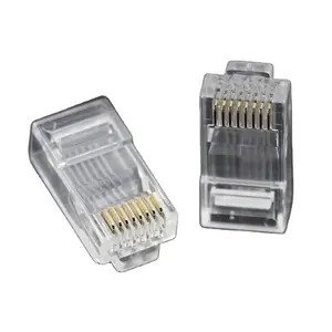 Best Price Telephone UTP Modular Plug 8P8C Cat6 Rj 45 Plug Modular Connectors For Networking