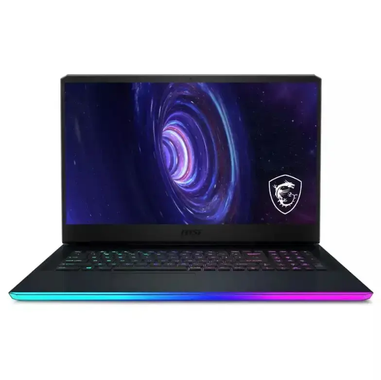 Laptop Gaming MSI Vector GP76 baru terbaik 64GB 2TB Win11Home 17.3 inci FHD hitam RTX 3080