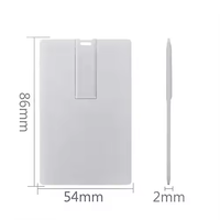 Kdata Kartu Kredit 2.0 Memory Stick Pen Custom 512mb 1gb 2gb 4gb 8gb 16gb 32gb 64gb 128gb USB Flash Drive Stick