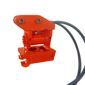 180 degree hydraulic tilt coupler, incline hitch, tilting quick link for mini excavator