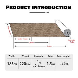 Factory Wholesale 100% Pure <strong>Cotton</strong> 220Gsm Double Yarn Brushed Knitted <strong>Fabric</strong> for T-shirt Sweatshirt Polo Bag Boys Girls - Product Image 6