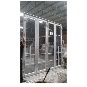 PVC/uPVC đôi cách điện cửa kính gấp cho ngôi nhà bền bên ngoài cửa khác - Product Image 5