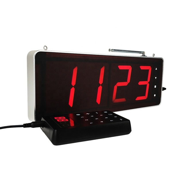 Clinic Electronic Ticket Tracking Customer Flow Display Wireless Waiter Paging Queue Calling Management System Restaurant Bank