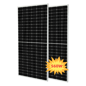 Compre Sun Power Mono Panel <span class=keywords><strong>solar</strong></span> 400 W 450W 500W 550W Módulo fotovoltaico de vidrio de media celda <span class=keywords><strong>Precio</strong></span> <span class=keywords><strong>1000W</strong></span> <span class=keywords><strong>Placa</strong></span> <span class=keywords><strong>solar</strong></span> de 400 W vatios - Product Image 2