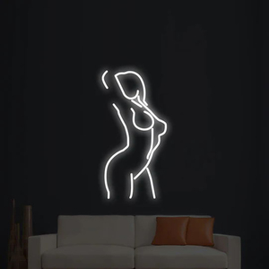 Factory Direct Neon Glass <b>Tube</b> Sign Waterproof <b>LED</b> Neon Sign Custom Size Color for Business Storefront - Product Image 3